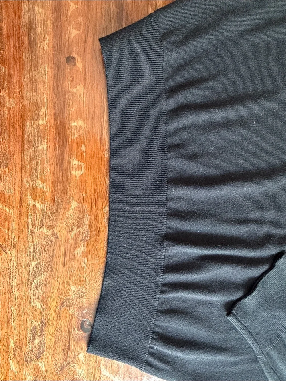 Men's Banana Republic Black V-Neck Sweater